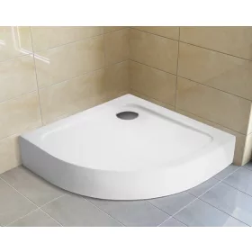 H2O Nero A 90x90 cm íves zuhanytálca