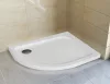 Nero Slim E 100x80 cm íves akril zuhanytálca jobbos