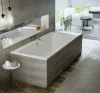 Sabina 180x80 normál akril kád beépítve