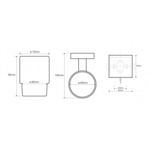 Sapho BEMETA Beta pohártartó