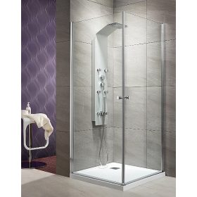   Radaway EOS KDD I. 90x90 szögletes, nyíló ajtós zuhanykabin