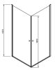EOS KDD 90x90 szögletes, nyíló ajtós zuhanykabin méret