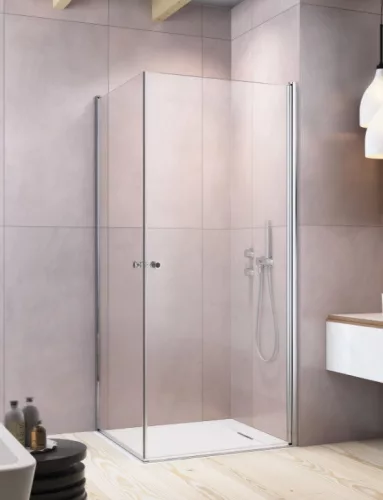 EOS KDD 80x80 szögletes, nyíló ajtós zuhanykabin tartórudak