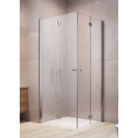 Radaway EOS KDD-B 90x90 szögletes csuklóajtós zuhanykabin