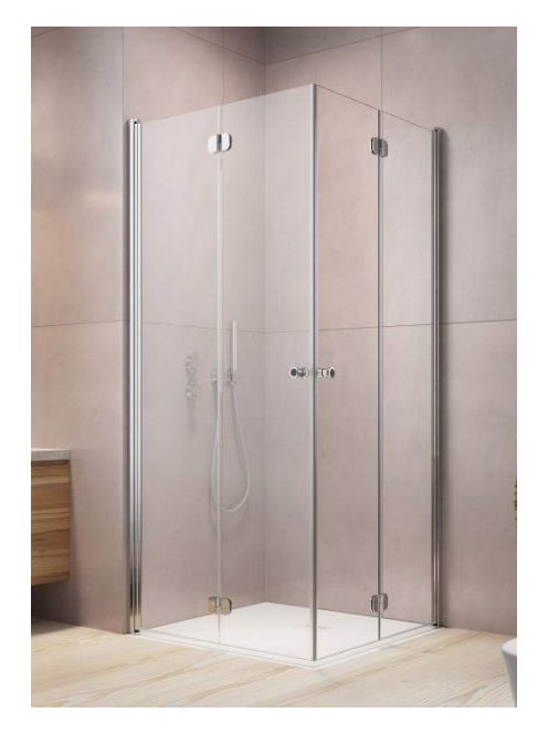 EOS KDD-B 100x90 szögletes, nyíló ajtós zuhanykabin