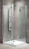 Radaway EOS KDD-B 100x90 szögletes csuklóajtós zuhanykabin