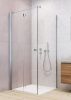 Radaway EOS KDJ-B 80x100 szögletes, nyíló ajtós zuhanykabin