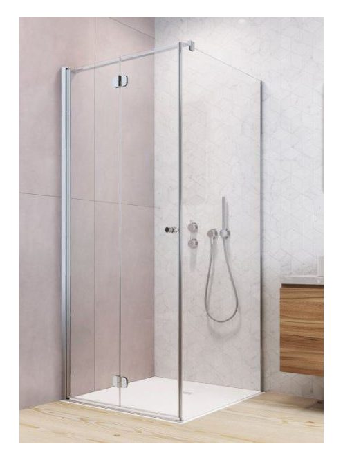 EOS KDJ-B 80x100 szögletes, nyíló ajtós zuhanykabin