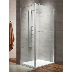   Radaway EOS KDJ I. 90x100 szögletes, nyíló ajtós zuhanykabin