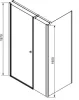 EOS KDS 100x80 szögletes, nyílóajtós zuhanykabin méretei