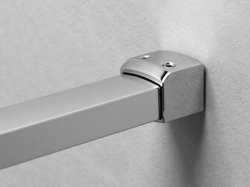 EOS KDS 120x90 szögletes, nyílóajtós zuhanykabin tartórudak