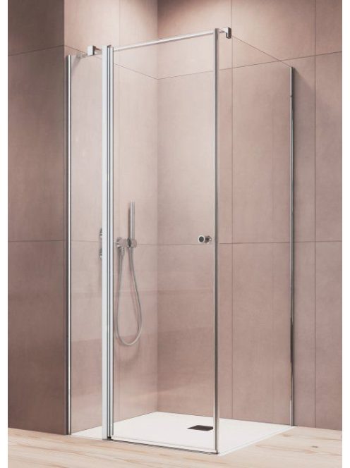 EOS KDJ II. 100x90 szögletes, nyíló ajtós zuhanykabin