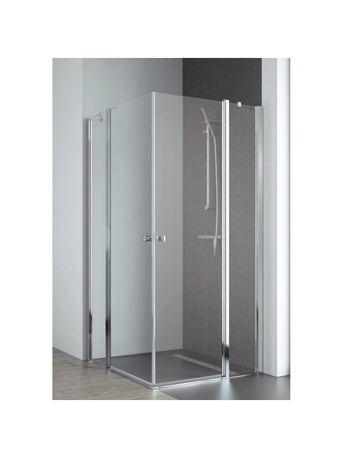 EOS KDD II. 90x90 szögletes nyílóajtós zuhanykabin