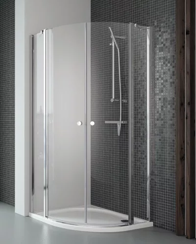 Radaway EOS PDD II. 80x80 íves nyílóajtós zuhanykabin