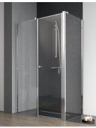 EOS KDS II. + S2 90x80 szögletes nyílóajtós zuhanykabin