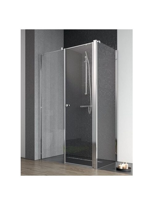 EOS KDS II. + S2 90x80 szögletes nyílóajtós zuhanykabin