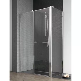   Radaway EOS KDS II. + S2 100x80 szögletes nyílóajtós zuhanykabin