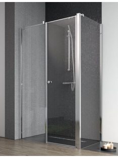 EOS KDS II. + S2 110x80 szögletes nyílóajtós zuhanykabin