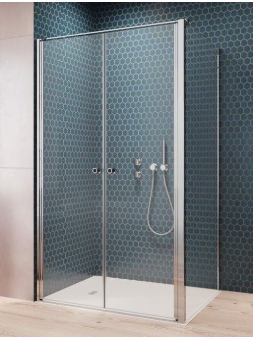 EOS DWD SII. + S3. 90x90 nyílóajtós zuhanykabin