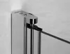 EOS II DWD+S 100x90 nyílóajtós zuhanykabin takaróelem