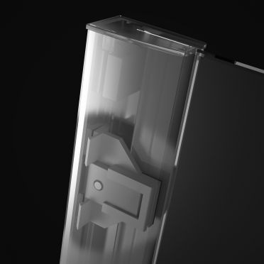 Fuenta New KDJ 120x80 szögletes zuhanykabin takaróprofil