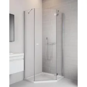 Radaway Essenza New PTJ 100x100 ötszögletű zuhanykabin