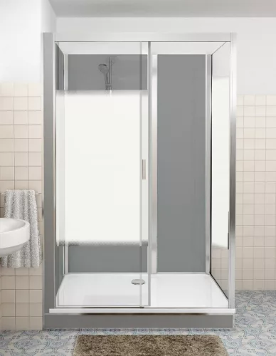 Vinata antracit panel + flow üveg