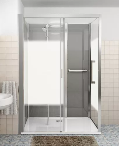 Vinata Comfort antracit hátsó panel, flow üveg