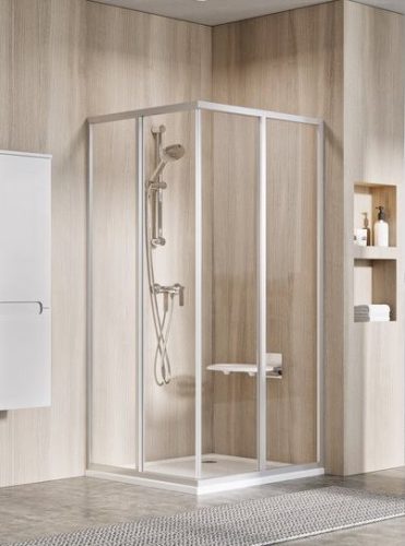 Ravak SRV2-S 75 szögletes zuhanykabin
