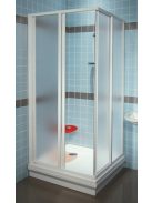 SRV2-S 100 szögletes zuhanykabin fehér