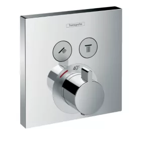   ShowerSelect falsík alatti termosztátos csaptelep 2 fogyasztóhoz