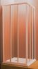 ASRV3 - 80 szögletes zuhanykabin grape