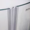 GR2N 90x90 íves nyílóajtós zuhanykabin részlet