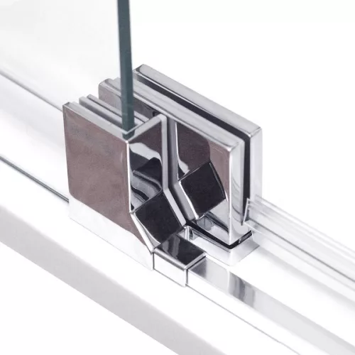 GDO1N+GDO1N 90x90 szögletes nyíló ajtós zuhanykabin részlet