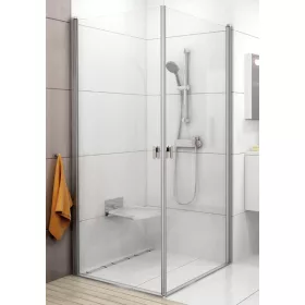Ravak Chrome CRV1+CRV1 90x90 nyílóajtós zuhanykabin