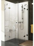 BSRV4-100 szögletes, nyílóajtós zuhanykabin + B-set