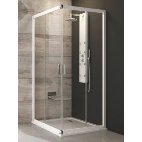 Ravak BLRV2K 80x80 szögletes zuhanykabin tranparent