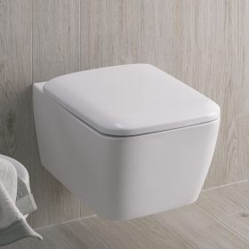 iCon Square fali WC csésze Rimfree