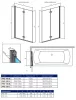 Essenza New PND 100 cm kádparaván méretei