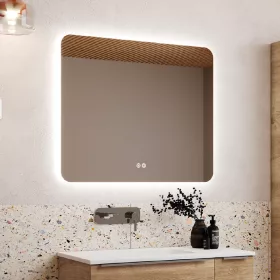 Verona 60x80 cm tükör LED világítással