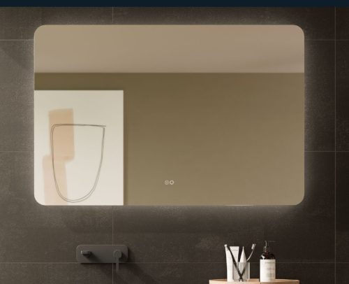 Verona 120x80 cm tükör LED világítással