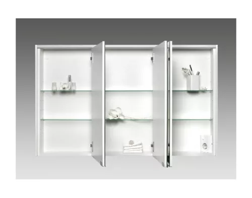 KHX 120 cm tükrösszekrény LED világítással