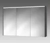 KHX 120 cm tükrösszekrény LED világítással