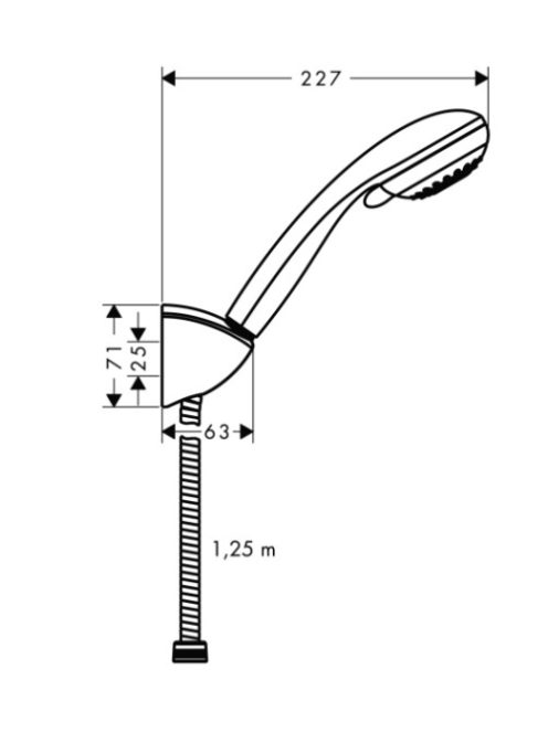 Crometta 85 Multi/Porter méretei