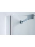 KNDJ2-Free-80x90-S szögletes nyíló ajtós zuhanykabin tartórudak