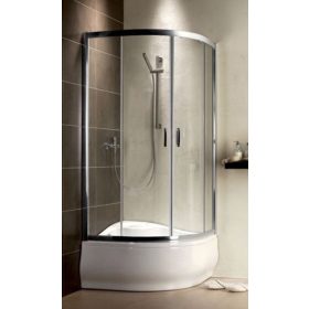 Radaway Premium Plus A 1700 90x90 íves zuhanykabin