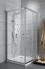 Radaway Premium Plus D 100x90 szögletes zuhanykabin