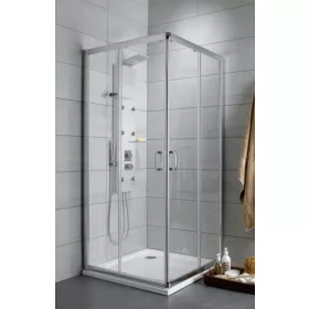Radaway Premium Plus D 90x80 szögletes zuhanykabin