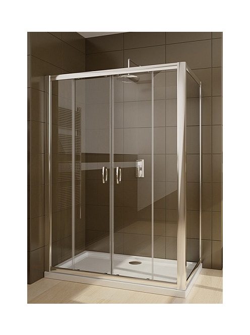 Premium Plus DWD+S 140x90 tolóajtós zuhanykabin