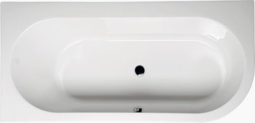 Astra 165x80 aszimmetrikus akrilkád, balos 